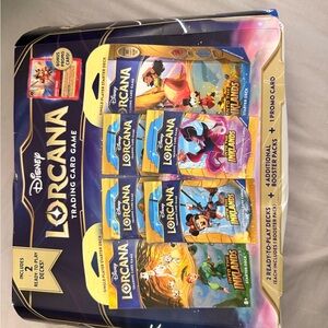 Disney Lorcana Trading Card Set - Blue, Yellow, Red